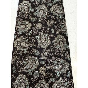 Club Room Paisley Silk Neck Tie Silk Traditional Professional Classic Preppy